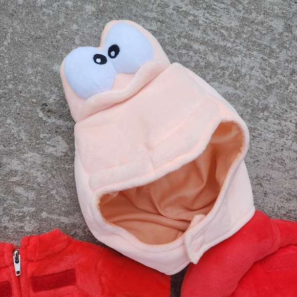 Disney The Little Mermaid‎ Plush Sebastian Crab Costume for Infants, Sz 0-3m - Picture 5 of 9